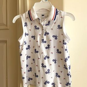 Janie and Jack sleeveless collared top